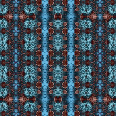 Kusursuz soyut desen. Kusursuz soyut bir arkaplan. Kaotik doku. Mandala