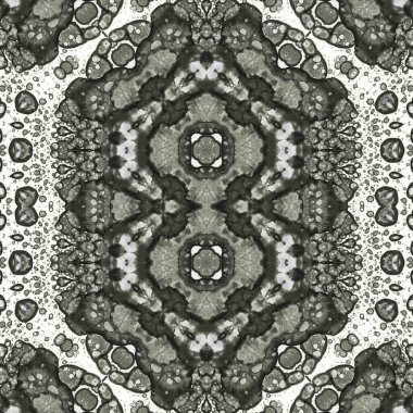 Kusursuz soyut desen. Kusursuz soyut bir arkaplan. Kaotik doku. Mandala