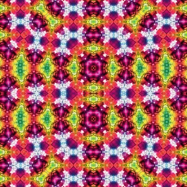 Kusursuz soyut desen. Kusursuz soyut bir arkaplan. Kaotik doku. Mandala