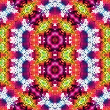 Kusursuz soyut desen. Kusursuz soyut bir arkaplan. Kaotik doku. Mandala