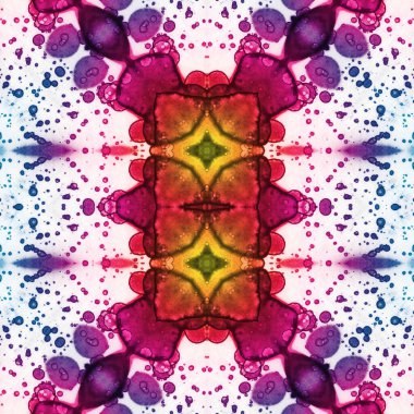 Kusursuz soyut desen. Kusursuz soyut bir arkaplan. Kaotik doku. Mandala