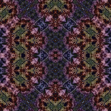 Kusursuz soyut desen. Kusursuz soyut bir arkaplan. Kaotik doku. Mandala