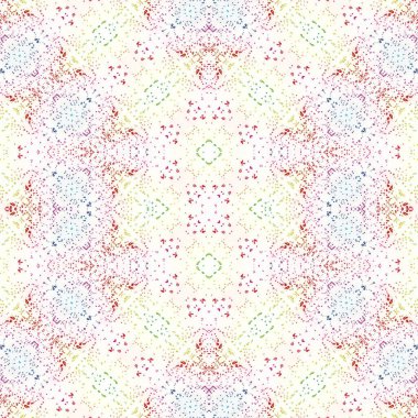 Kusursuz soyut desen. Kusursuz soyut bir arkaplan. Kaotik doku. Mandala