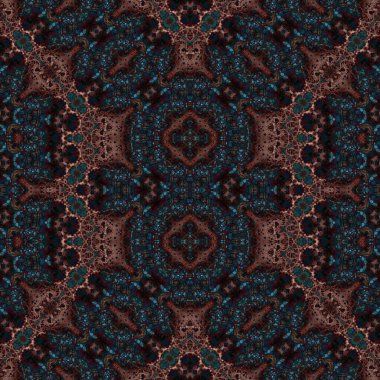 Kusursuz soyut desen. Kusursuz soyut bir arkaplan. Kaotik doku. Mandala