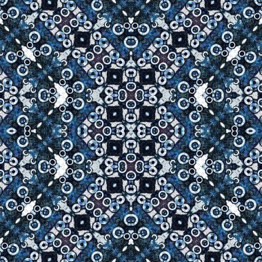 Kusursuz soyut desen. Kusursuz soyut bir arkaplan. Kaotik doku. Mandala