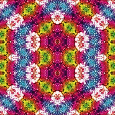 Kusursuz soyut desen. Kusursuz soyut bir arkaplan. Kaotik doku. Mandala