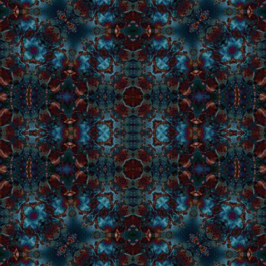 Kusursuz soyut desen. Kusursuz soyut bir arkaplan. Kaotik doku. Mandala