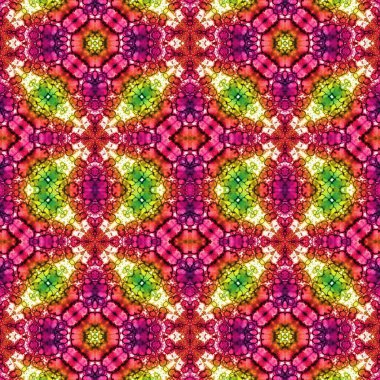 Kusursuz soyut desen. Kusursuz soyut bir arkaplan. Kaotik doku. Mandala