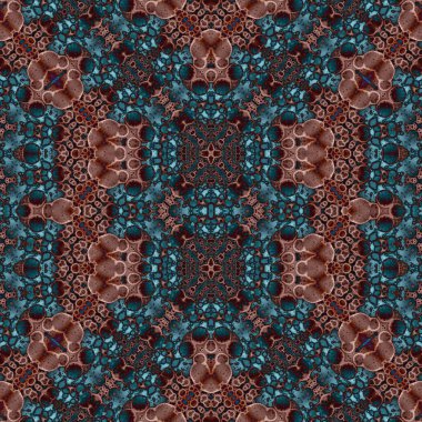 Kusursuz soyut desen. Kusursuz soyut bir arkaplan. Kaotik doku. Mandala