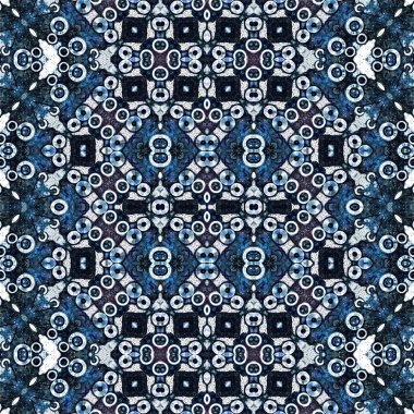 Kusursuz soyut desen. Kusursuz soyut bir arkaplan. Kaotik doku. Mandala