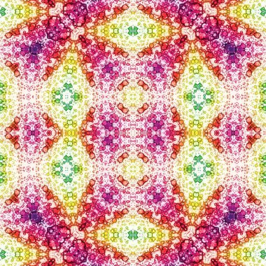 Kusursuz soyut desen. Kusursuz soyut bir arkaplan. Kaotik doku. Mandala