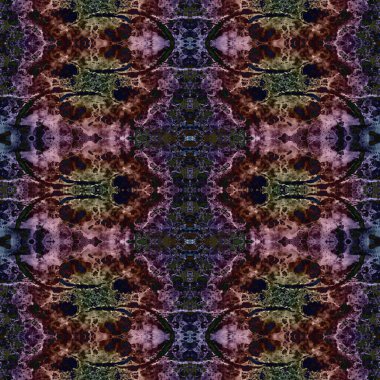 Kusursuz soyut desen. Kusursuz soyut bir arkaplan. Kaotik doku. Mandala