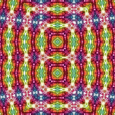 Kusursuz soyut desen. Kusursuz soyut bir arkaplan. Kaotik doku. Mandala