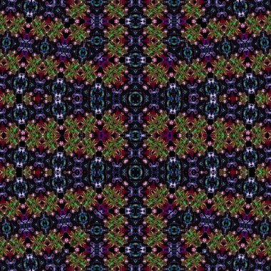 Kusursuz soyut desen. Kusursuz soyut bir arkaplan. Kaotik doku. Mandala