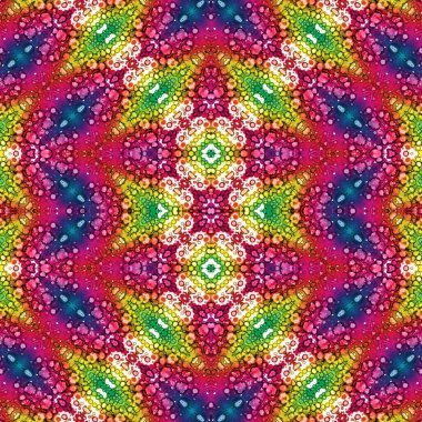 Kusursuz soyut desen. Kusursuz soyut bir arkaplan. Kaotik doku. Mandala