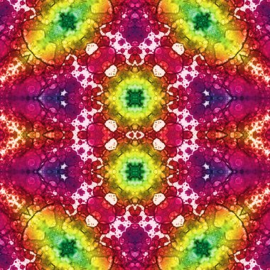 Kusursuz soyut desen. Kusursuz soyut bir arkaplan. Kaotik doku. Mandala