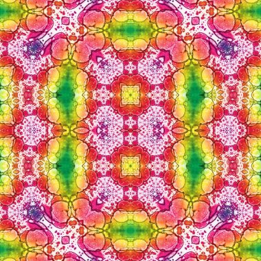 Kusursuz soyut desen. Kusursuz soyut bir arkaplan. Kaotik doku. Mandala