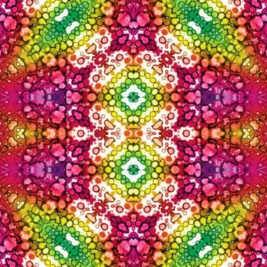 Kusursuz soyut desen. Kusursuz soyut bir arkaplan. Kaotik doku. Mandala