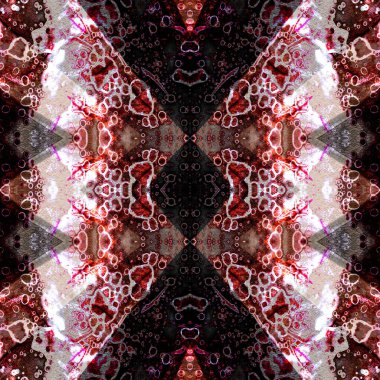 Kusursuz soyut desen. Kusursuz soyut bir arkaplan. Kaotik doku. Mandala