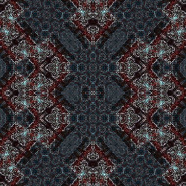 Kusursuz soyut desen. Kusursuz soyut bir arkaplan. Kaotik doku. Mandala