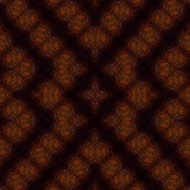 Kusursuz soyut desen. Kusursuz soyut bir arkaplan. Kaotik doku. Mandala