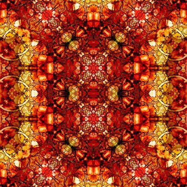 Kusursuz soyut desen. Kusursuz soyut bir arkaplan. Kaotik doku. Mandala