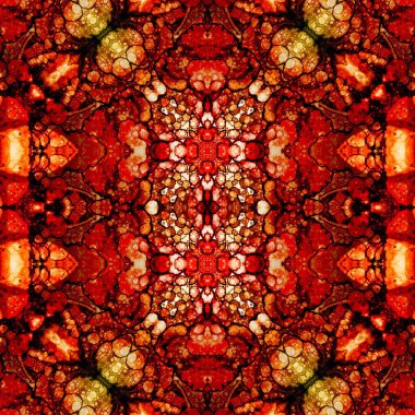 Kusursuz soyut desen. Kusursuz soyut bir arkaplan. Kaotik doku. Mandala