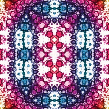 Kusursuz soyut desen. Kusursuz soyut bir arkaplan. Kaotik doku. Mandala