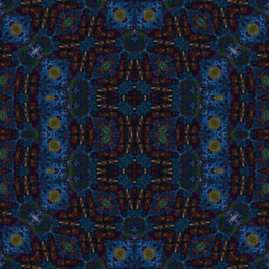 Kusursuz soyut desen. Kusursuz soyut bir arkaplan. Kaotik doku. Mandala