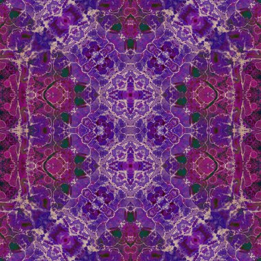 Kusursuz soyut desen. Kusursuz soyut bir arkaplan. Kaotik doku. Mandala