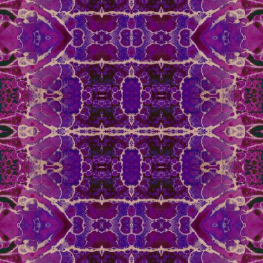 Seamless abstract pattern. Seamless abstract background. Chaotic texture. Mandala