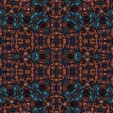 Kusursuz soyut desen. Kusursuz soyut bir arkaplan. Kaotik doku. Mandala