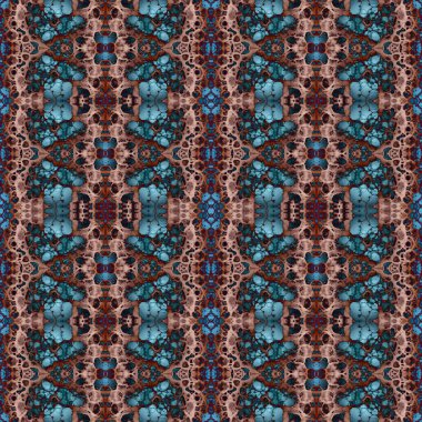 Kusursuz soyut desen. Kusursuz soyut bir arkaplan. Kaotik doku. Mandala