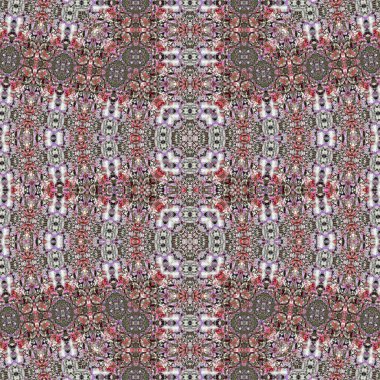 Kusursuz soyut desen. Kusursuz soyut bir arkaplan. Kaotik doku. Mandala