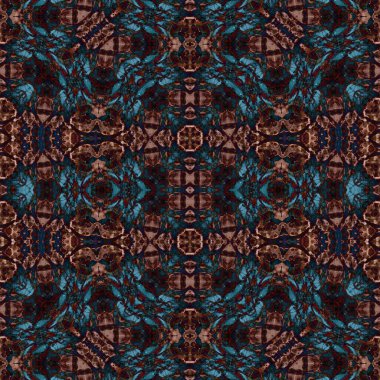 Kusursuz soyut desen. Kusursuz soyut bir arkaplan. Kaotik doku. Mandala