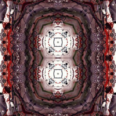 Kusursuz soyut desen. Kusursuz soyut bir arkaplan. Kaotik doku. Mandala