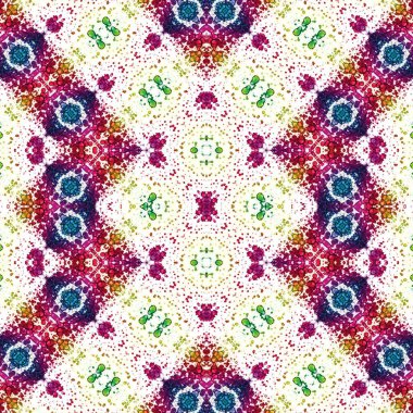 Kusursuz soyut desen. Kusursuz soyut bir arkaplan. Kaotik doku. Mandala