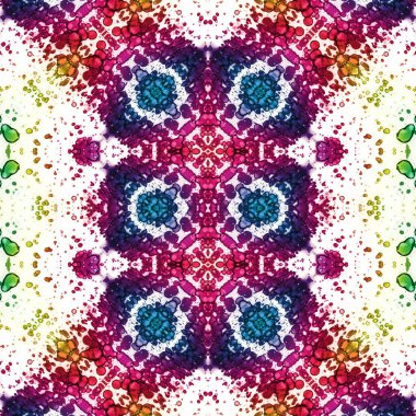 Kusursuz soyut desen. Kusursuz soyut bir arkaplan. Kaotik doku. Mandala