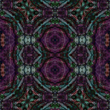 Kusursuz soyut desen. Kusursuz soyut bir arkaplan. Kaotik doku. Mandala