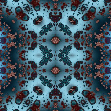 Kusursuz soyut desen. Kusursuz soyut bir arkaplan. Kaotik doku. Mandala