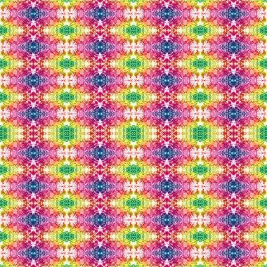 Seamless abstract pattern. Seamless abstract background. Chaotic texture. Mandala