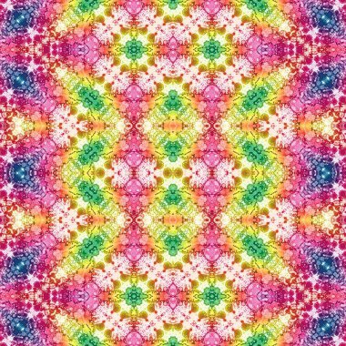 Kusursuz soyut desen. Kusursuz soyut bir arkaplan. Kaotik doku. Mandala