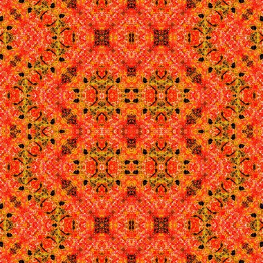 Kusursuz soyut desen. Kusursuz soyut bir arkaplan. Kaotik doku. Mandala