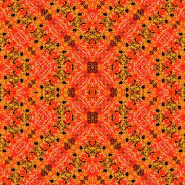 Kusursuz soyut desen. Kusursuz soyut bir arkaplan. Kaotik doku. Mandala