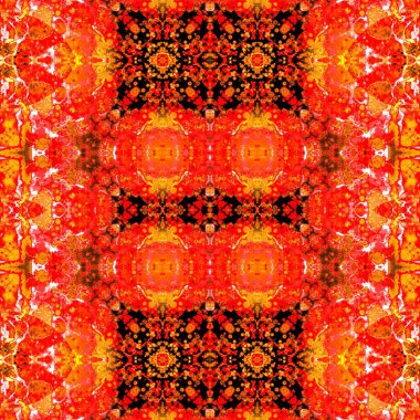 Kusursuz soyut desen. Kusursuz soyut bir arkaplan. Kaotik doku. Mandala