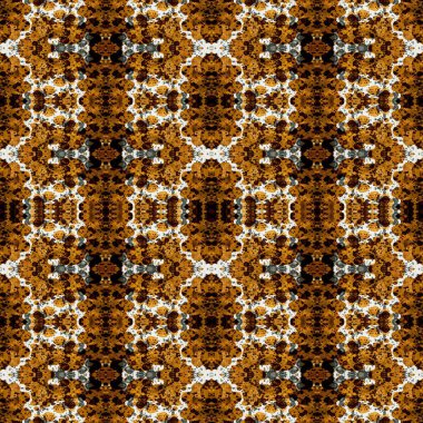 Kusursuz soyut desen. Kusursuz soyut bir arkaplan. Kaotik doku. Mandala