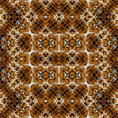 Kusursuz soyut desen. Kusursuz soyut bir arkaplan. Kaotik doku. Mandala