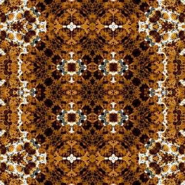 Kusursuz soyut desen. Kusursuz soyut bir arkaplan. Kaotik doku. Mandala