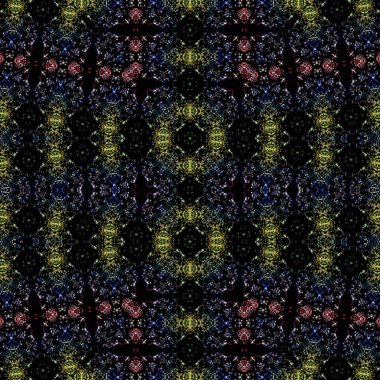 Kusursuz soyut desen. Kusursuz soyut bir arkaplan. Kaotik doku. Mandala