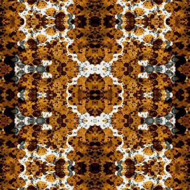 Kusursuz soyut desen. Kusursuz soyut bir arkaplan. Kaotik doku. Mandala